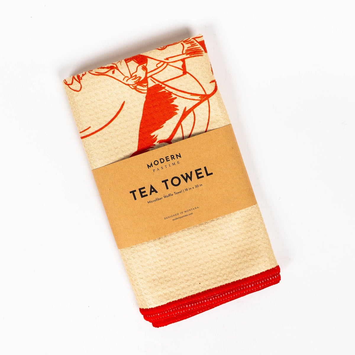 Howdy Tea Towel - Cream