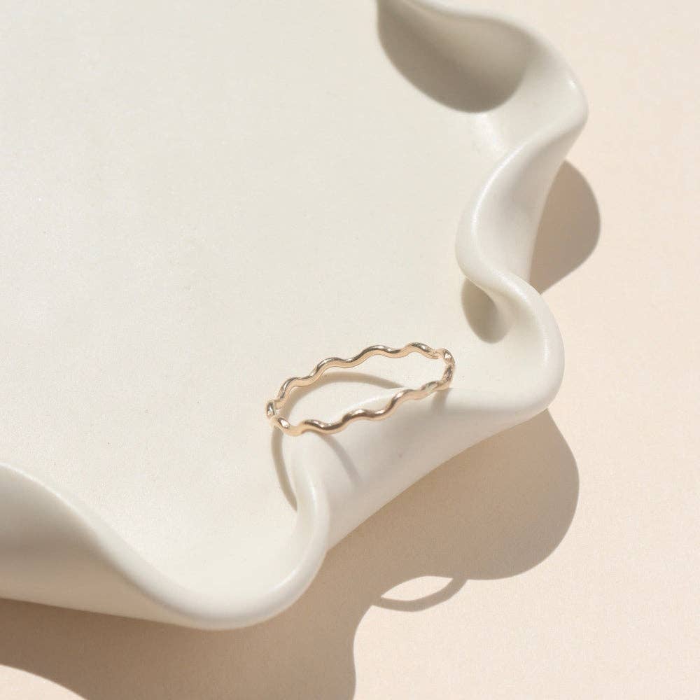 Dreamwave Ring | 14k Gold Fill / 8