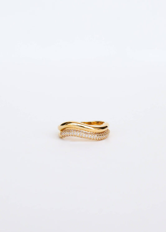 Wave Ring | Gold | 8