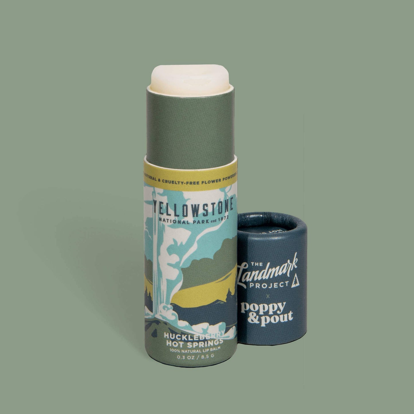 The Landmark Project Lip Balm | Yellowstone Huckleberry Hot Springs