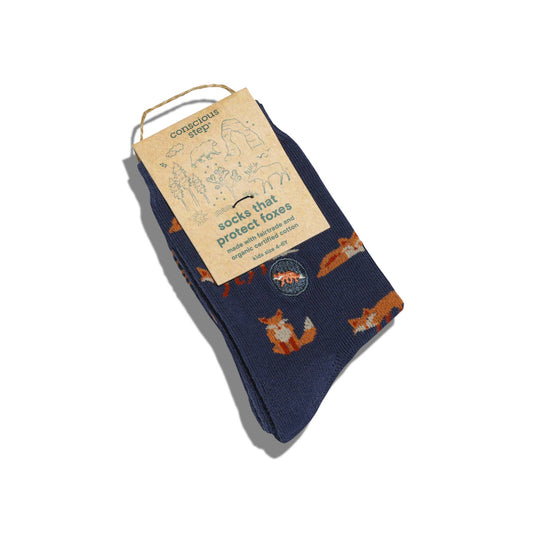 Kids Socks that Protect Foxes: Toddler