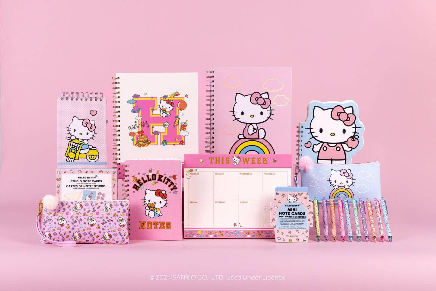 Hello Kitty College Letters Gel Pens