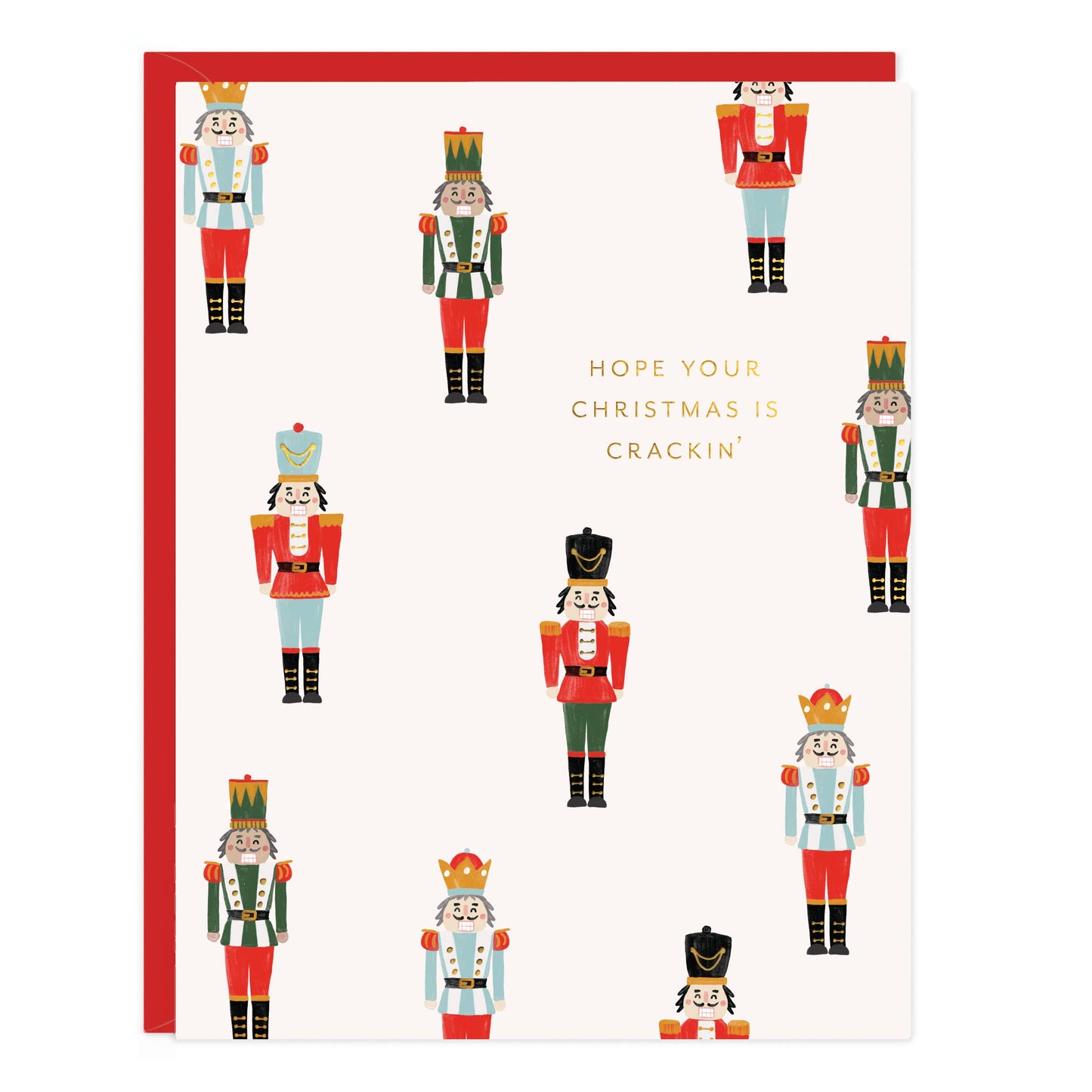 Nutcracker Christmas Card