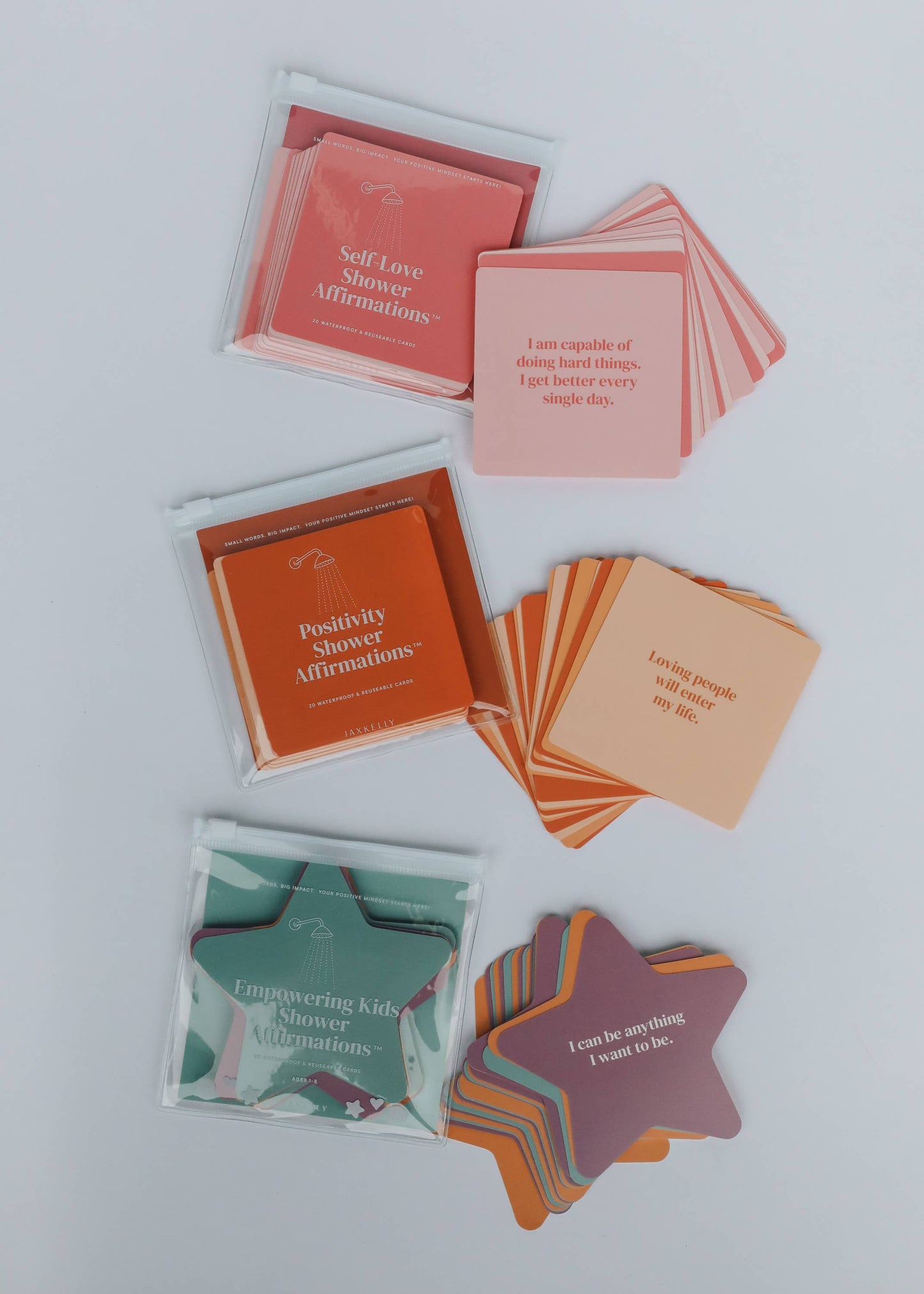 Shower Affirmation™ Display Cards - Positivity
