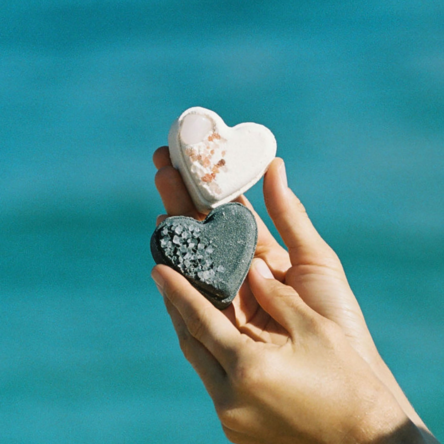 Love Heart Bath Bomb Set