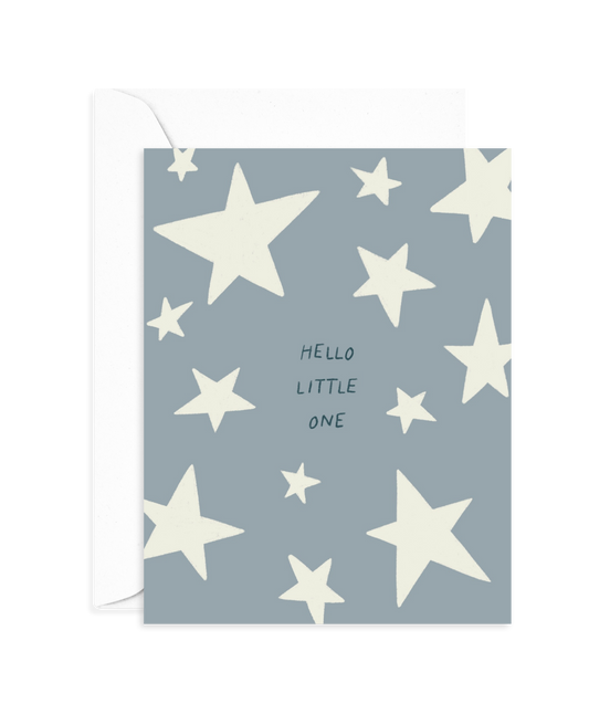 Hello Little One Stars Card