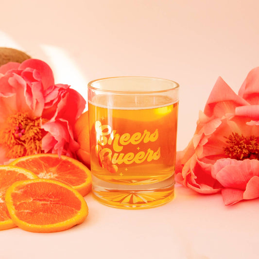 Cheers Queers Tumbler | Gold | Pride