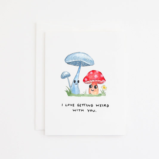Mushrooms Love & Friendship Card