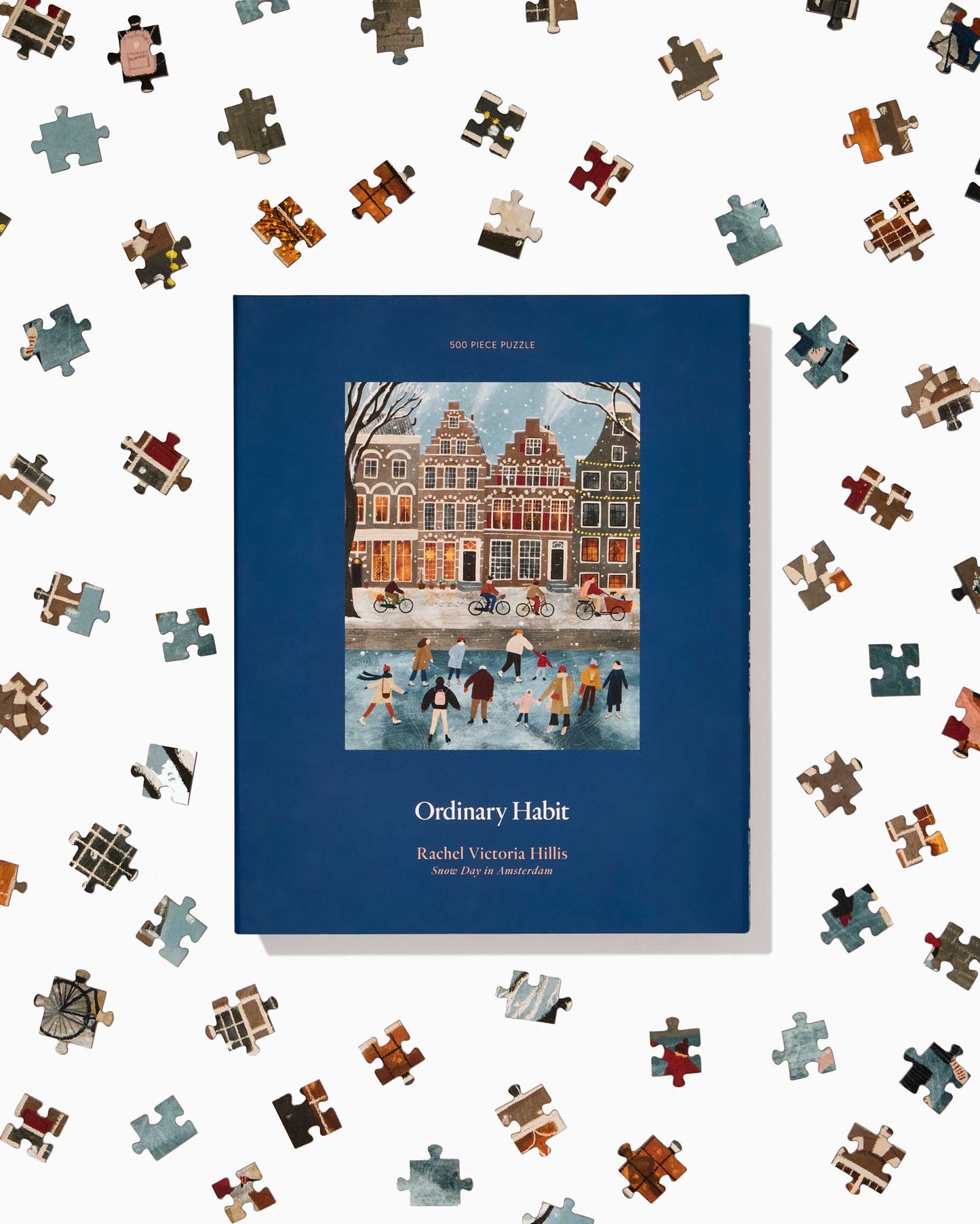 Snow Day in Amsterdam 500 Piece Puzzle