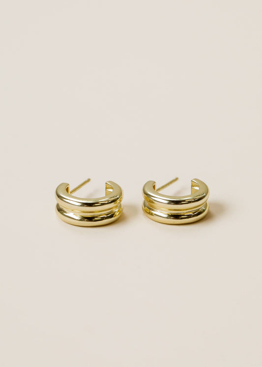 Gold Hoop - Bold - Earrings