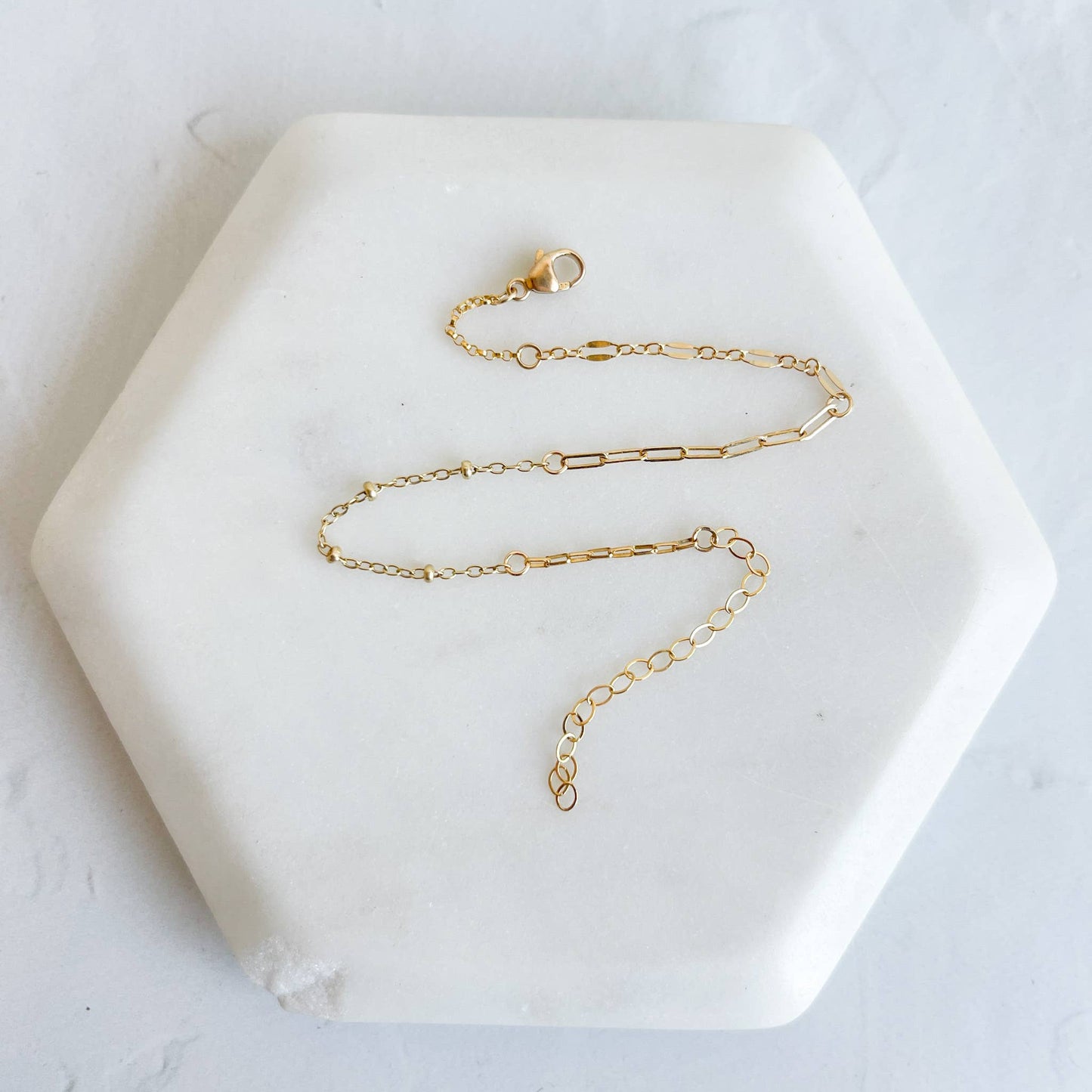 Mixed Chain Bracelet | 14k Gold Filled
