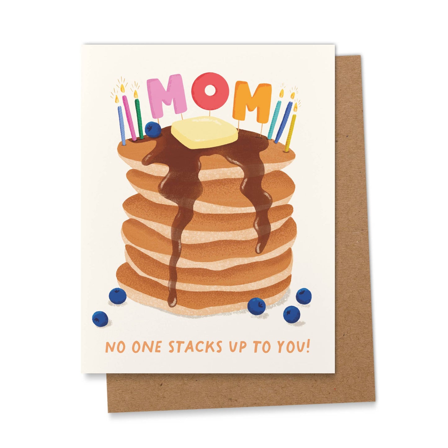 No One Stacks Up To You Mom! Mother's Day Greeting Card