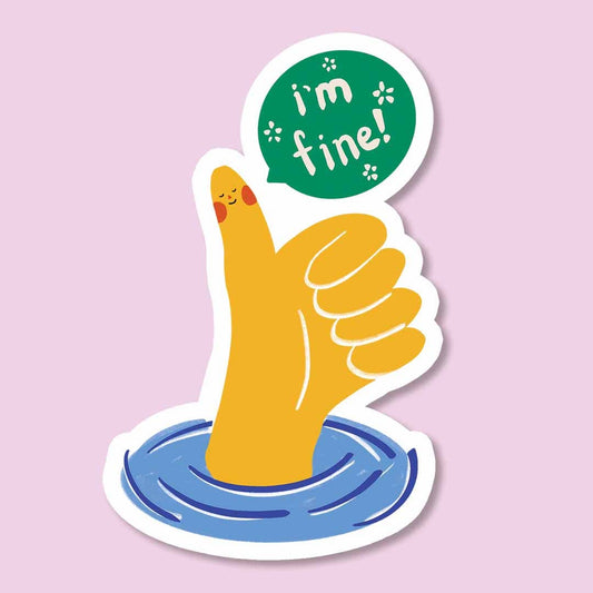 I'm Fine Sticker
