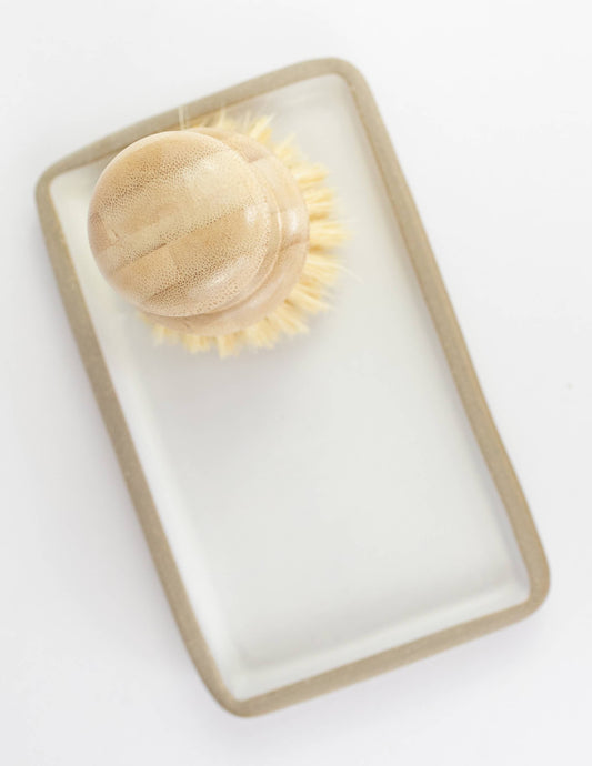 Handmade Ceramic Catch-All Trays: Eggshell