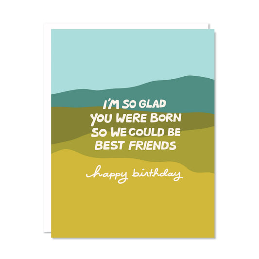 Best Friends - Birthday Card