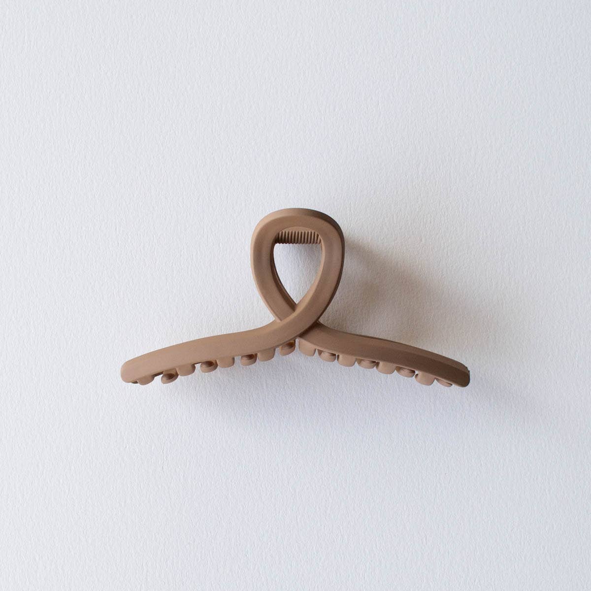 5 Inch Matte French Twist Hair Clip: Mocha