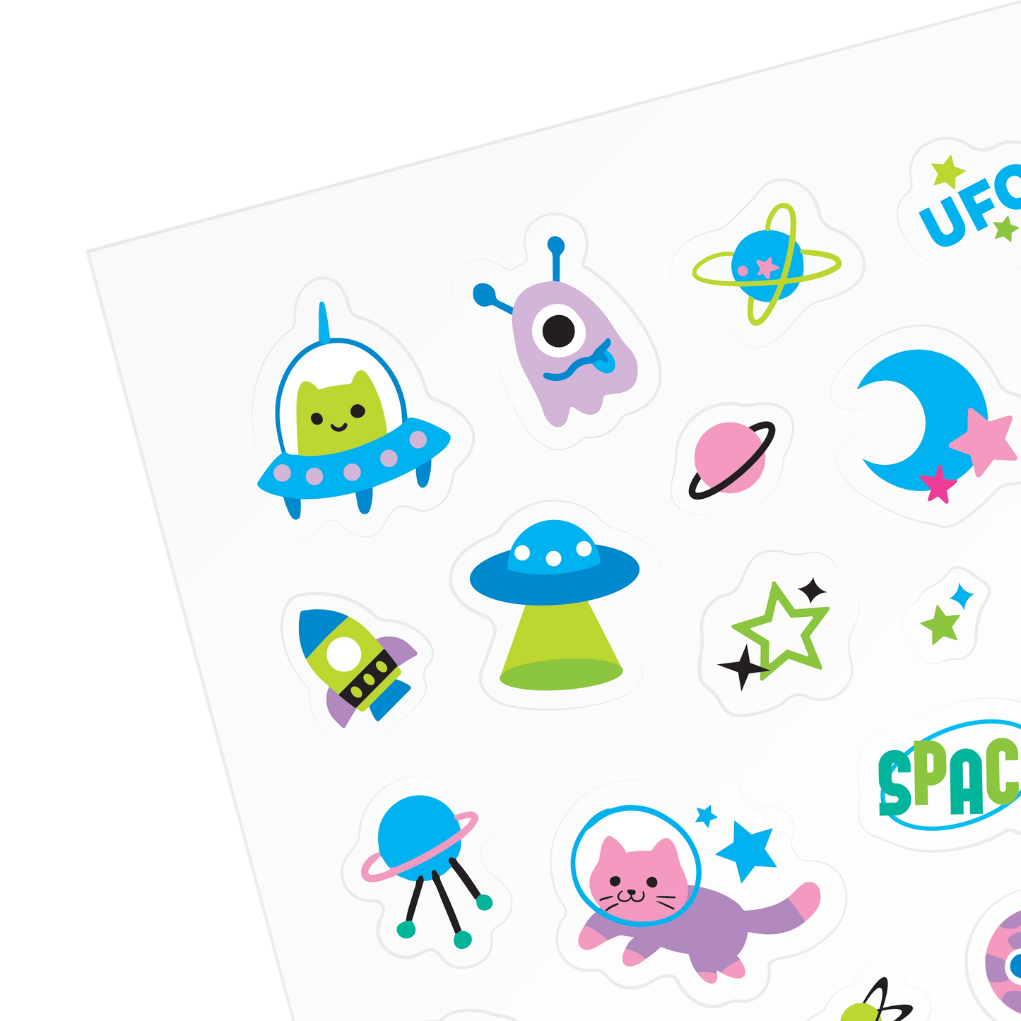 Stickiville Stickers - Space Buddies