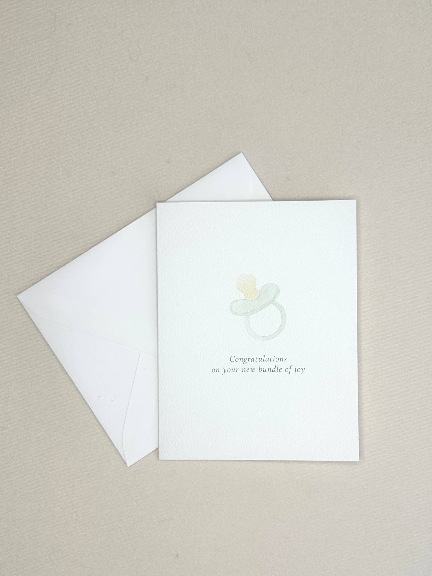 Congratulations on your Bundle of Joy Baby Greeting Card