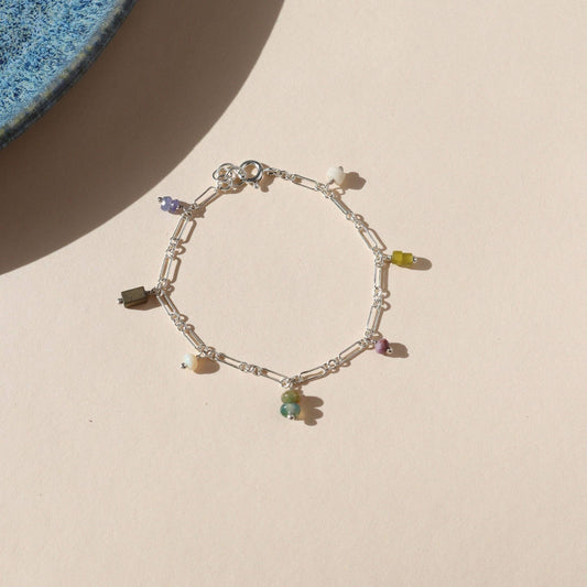 Desert Bloom Bracelet I Sterling Silver / 6.5"