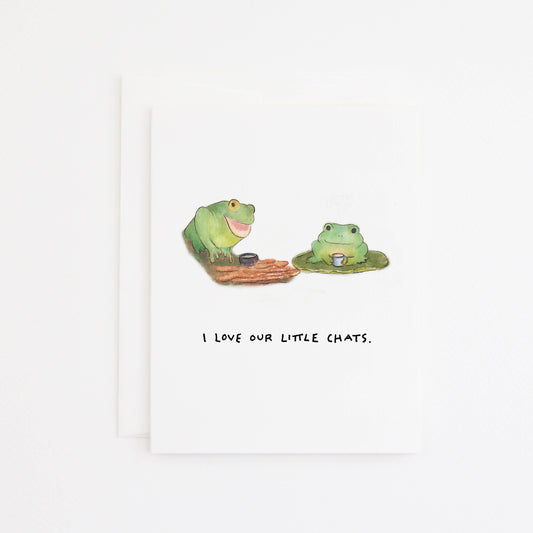 Frogs Love & Friendship Card