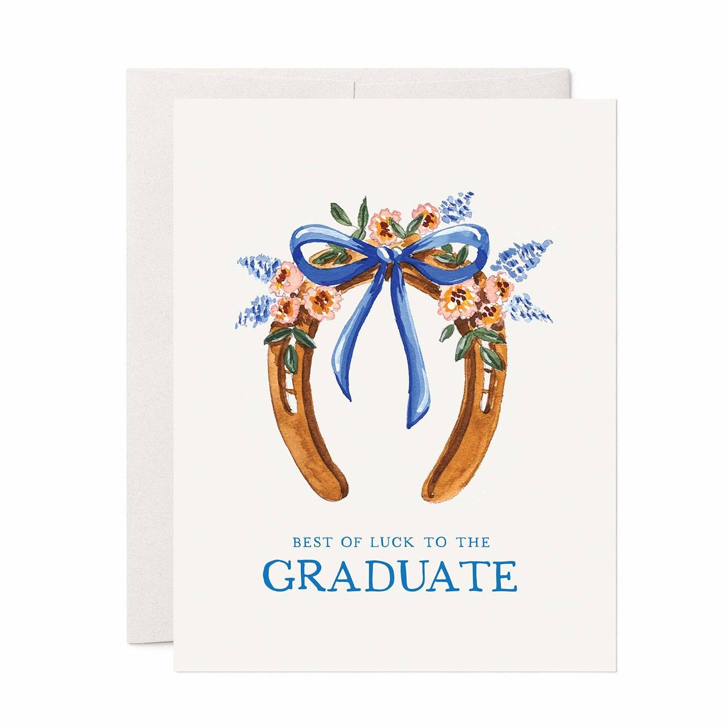 Horseshoe Graduate Greeting Card