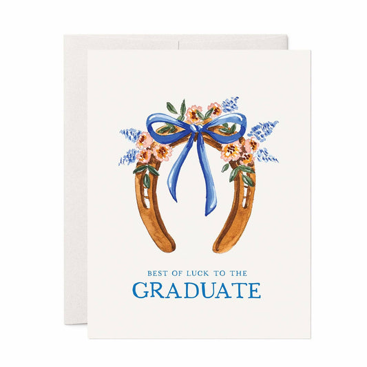 Horseshoe Graduate Greeting Card