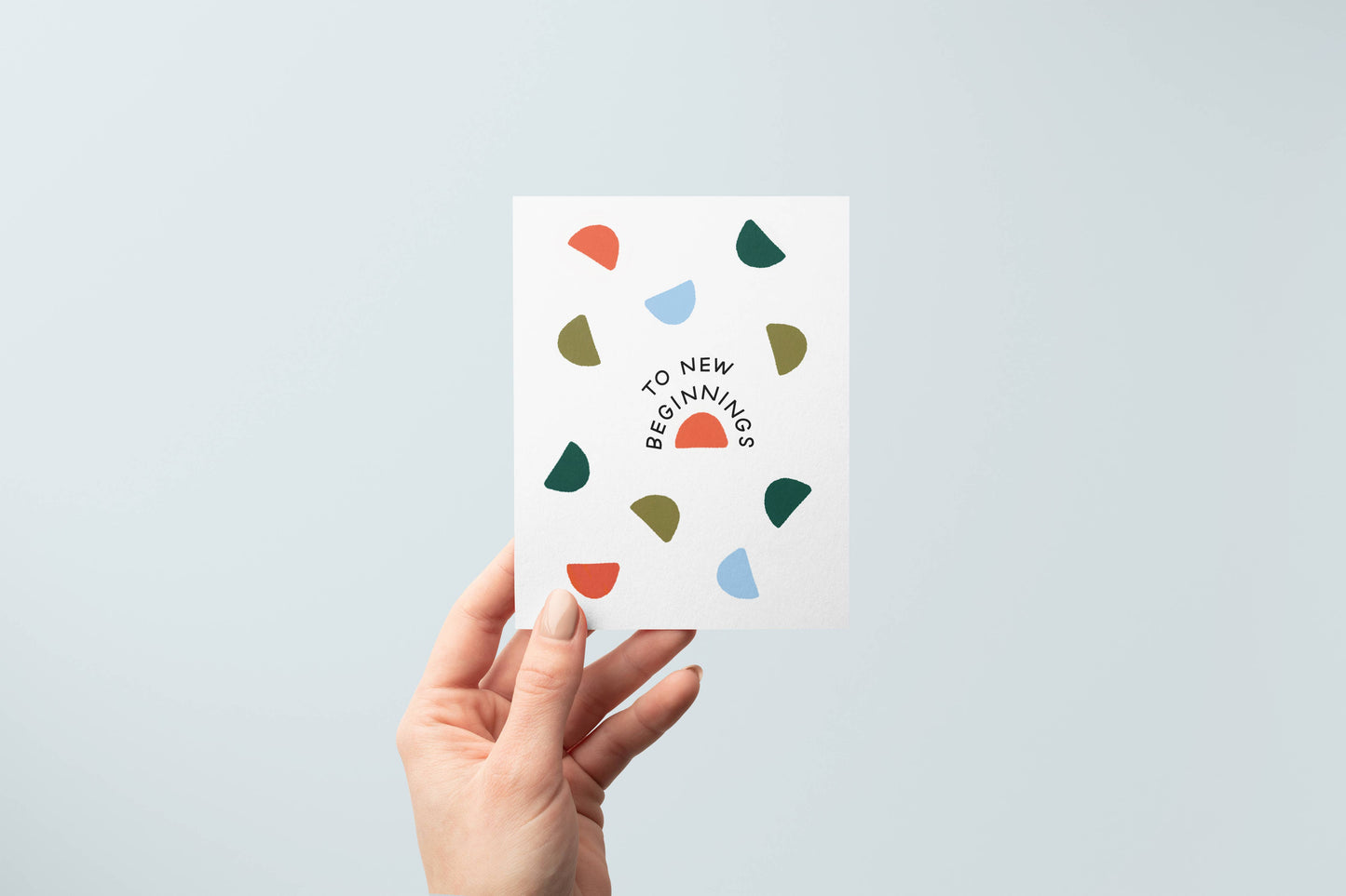 To New Beginnings Card