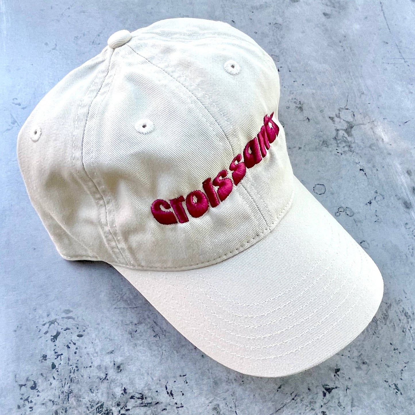 Croissants Baseball Cap Dad Hat foodie Chef bakery