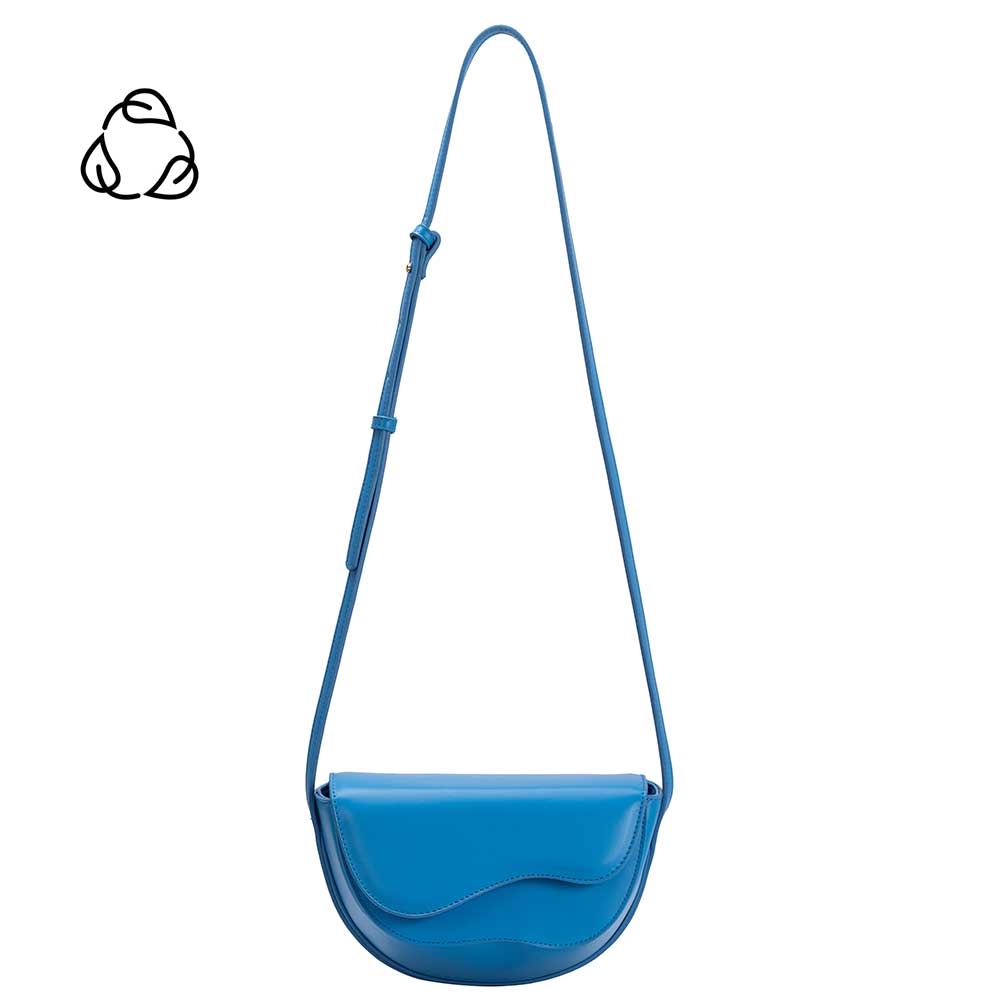 Frieda Blue Recycled Vegan Crossbody Bag