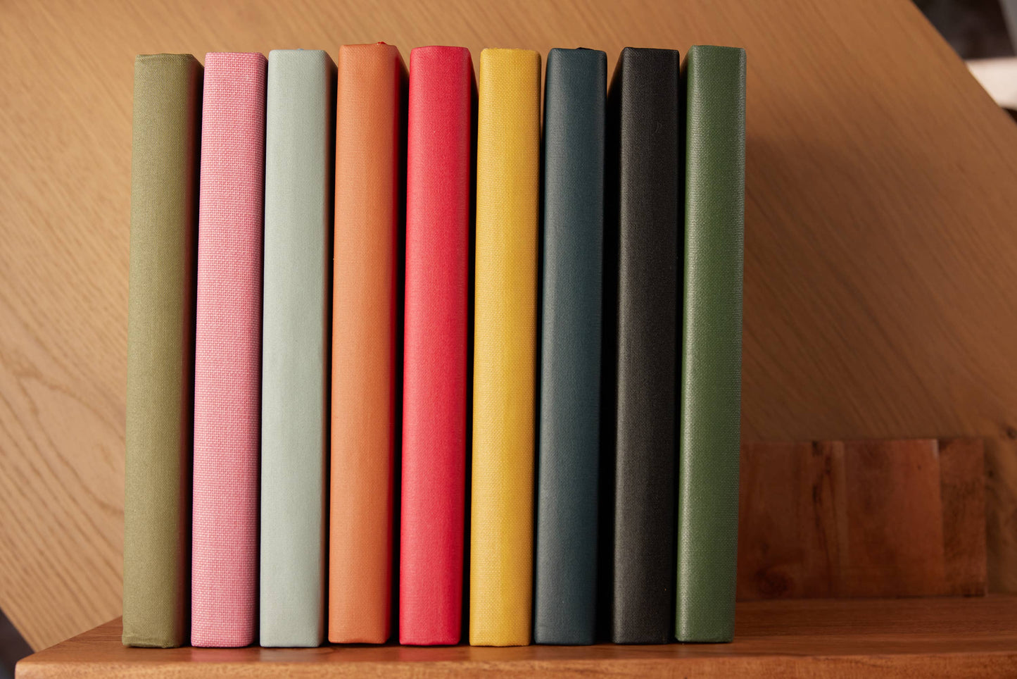 The Daily Planner - Hardcover with Library Buckram Cover: Evergreen