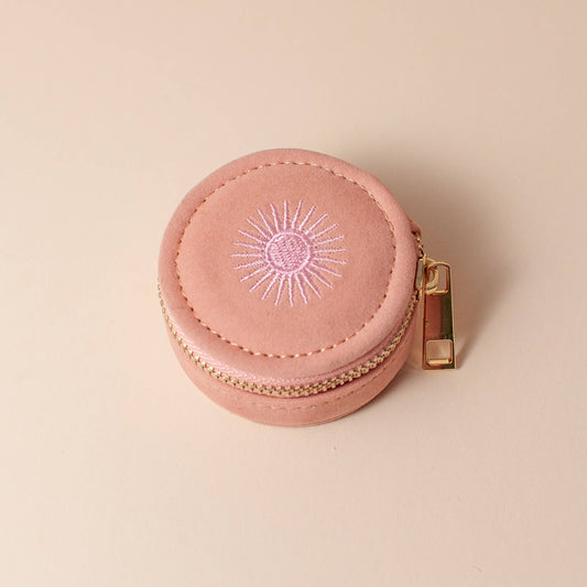 Rose Mini Travel Jewelry Case