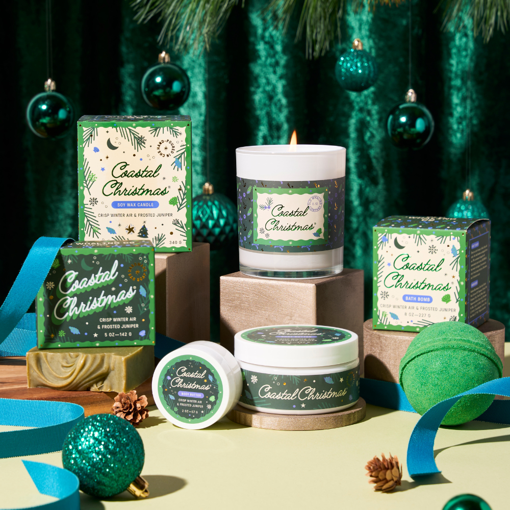 Coastal Christmas Bath Bomb