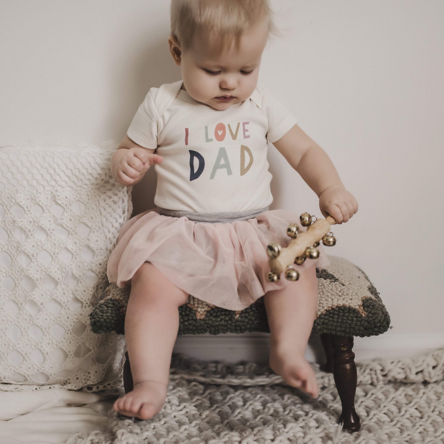 Love Dad Baby Bodysuit | 0-3M