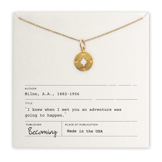 Friendship Adventure Necklace: Sterling Silver