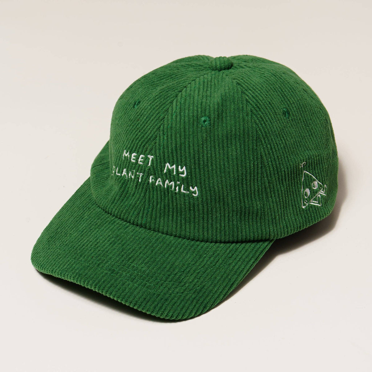 FAUNA: Corduroy baseball cap: Green