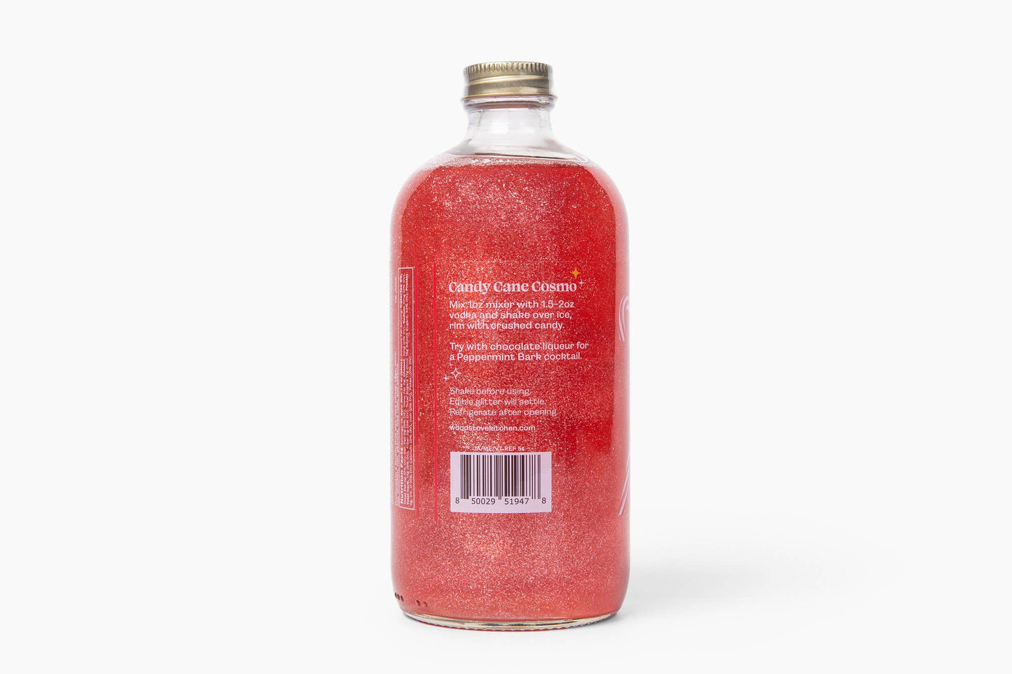 Candy Cane Sparkle Mixer 16 fl oz