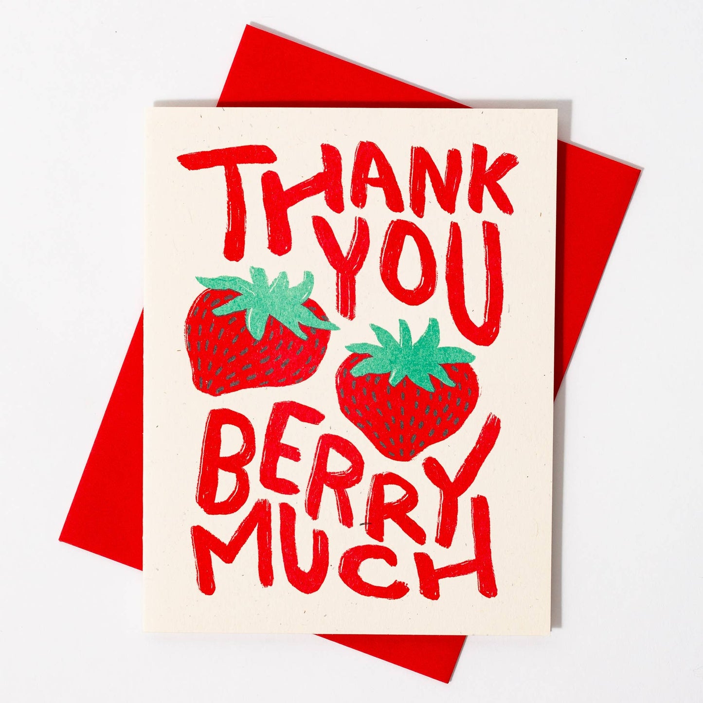 Thank You Berry Much Card