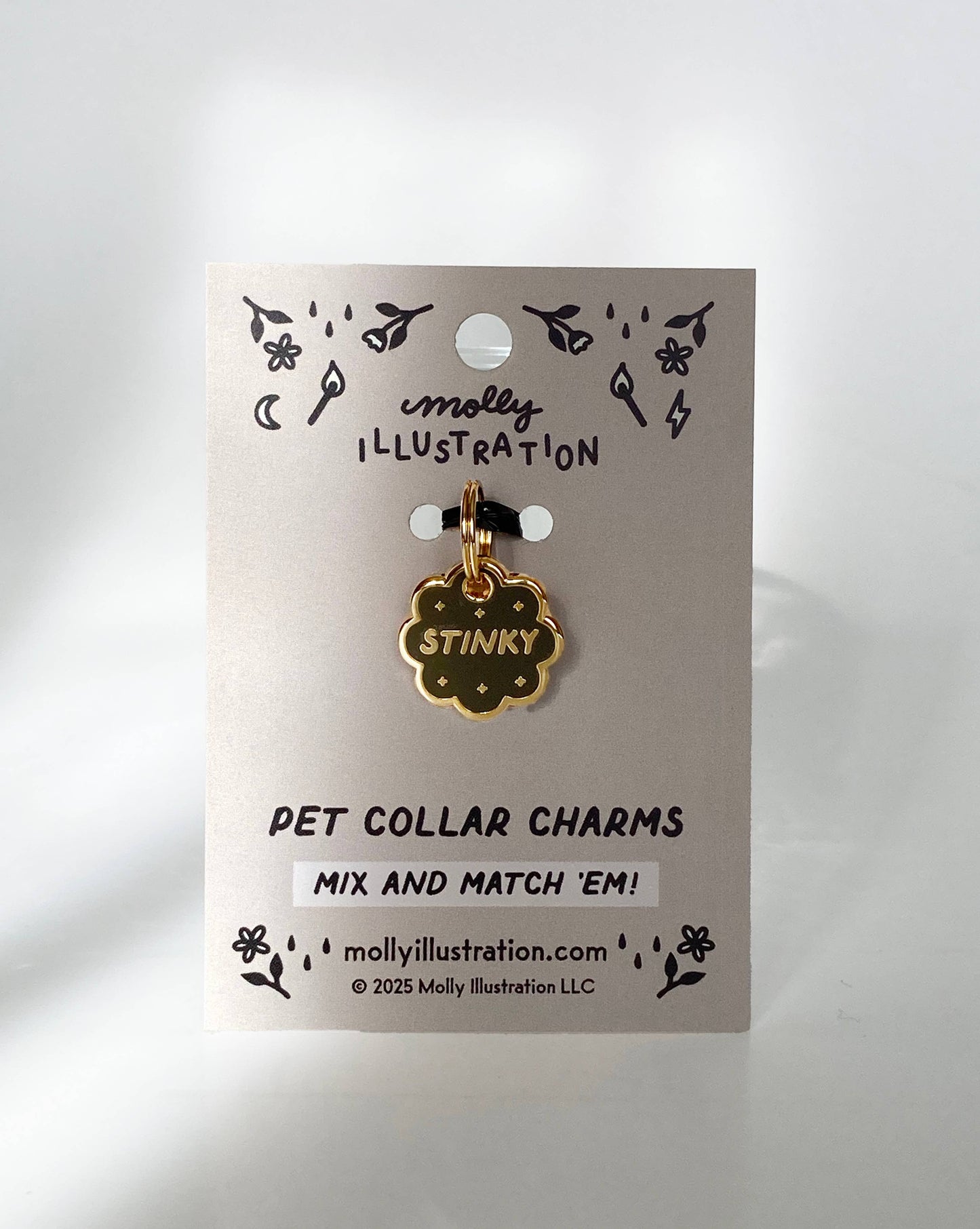 Stinky Pet Collar Charm