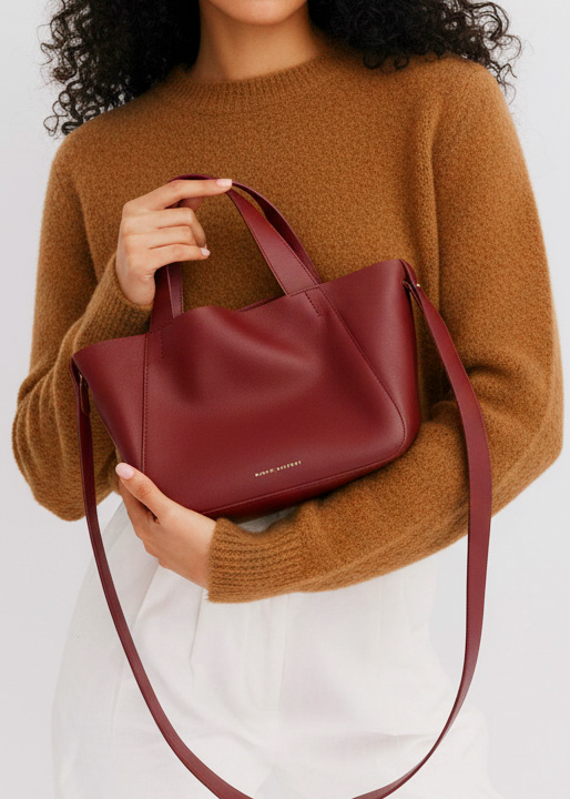 The Little Times Tote - Cherry Cola