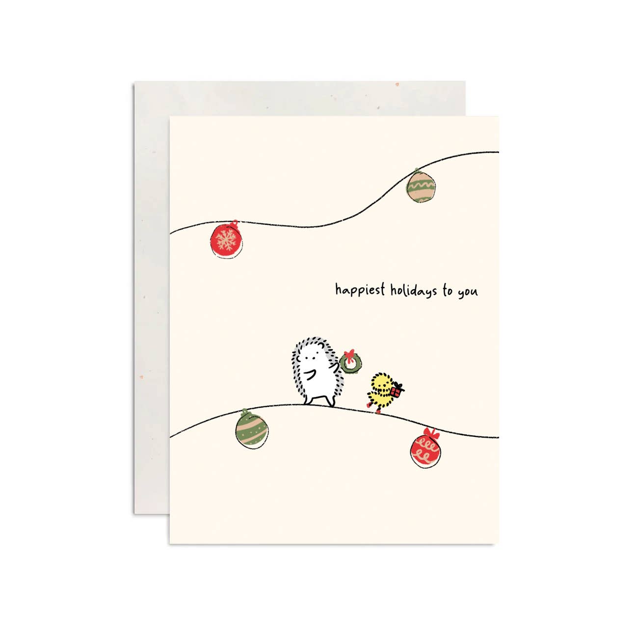 Ornaments Holiday Card