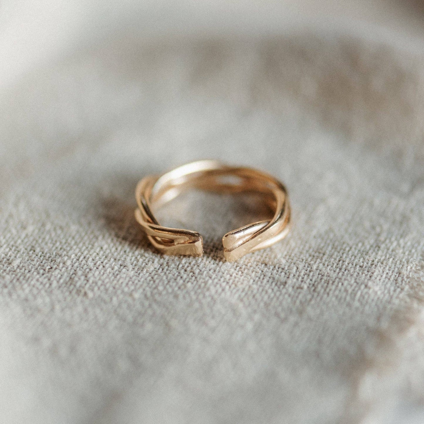 Sinnet Ring // Demi-Fine Gold