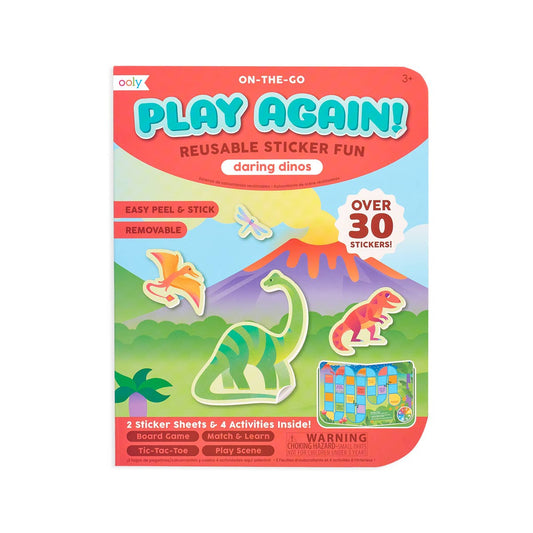 Play Again! Mini On-The-Go Activity Kit | Daring Dinos