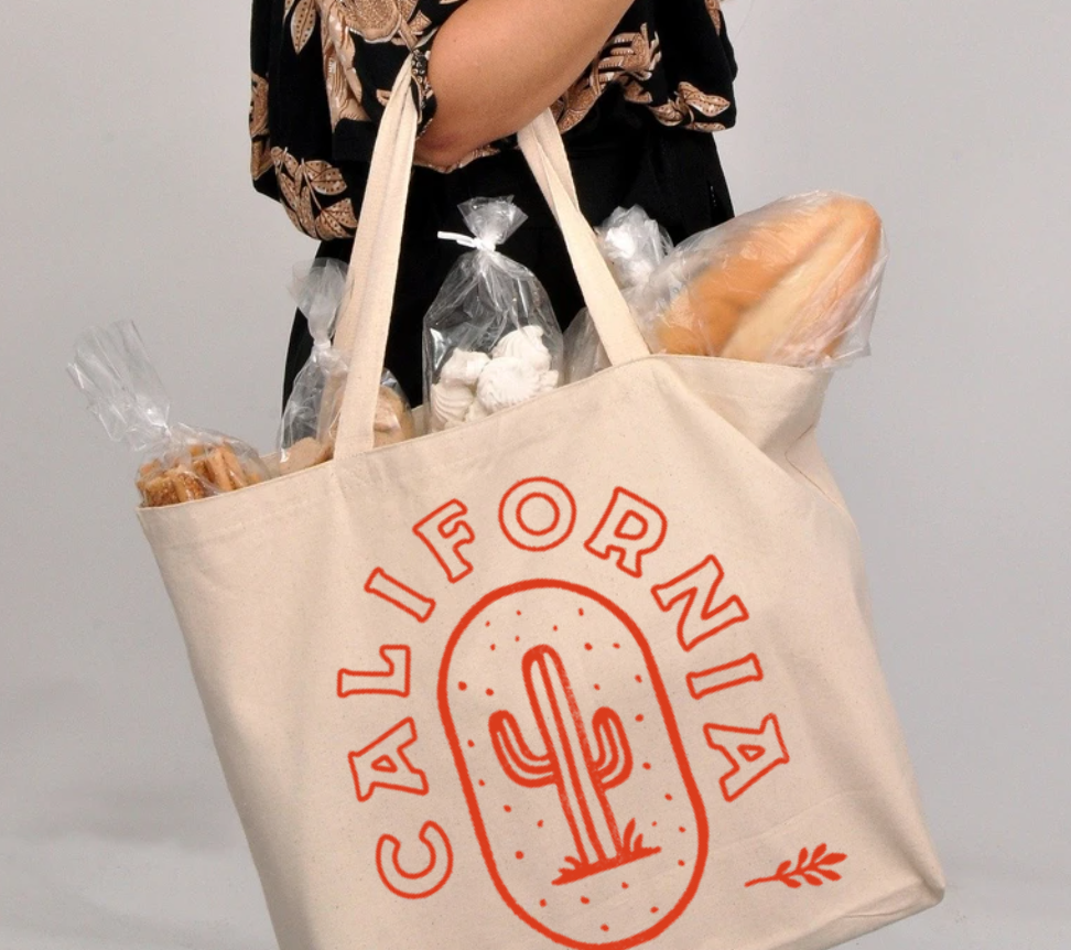 California Cactus Tote Bag