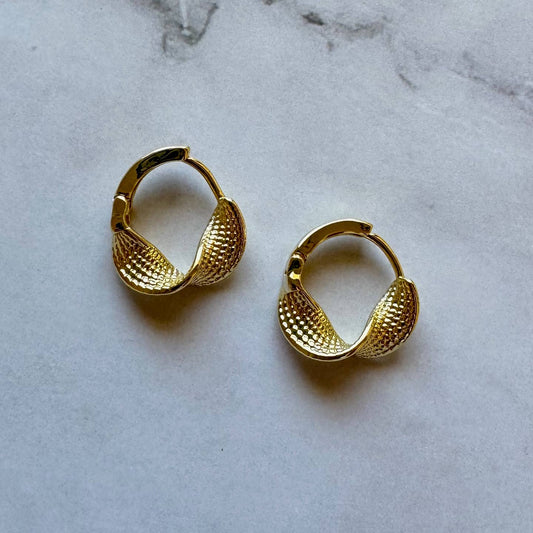 Azalea Gold Filled Huggie Hoop Earrings