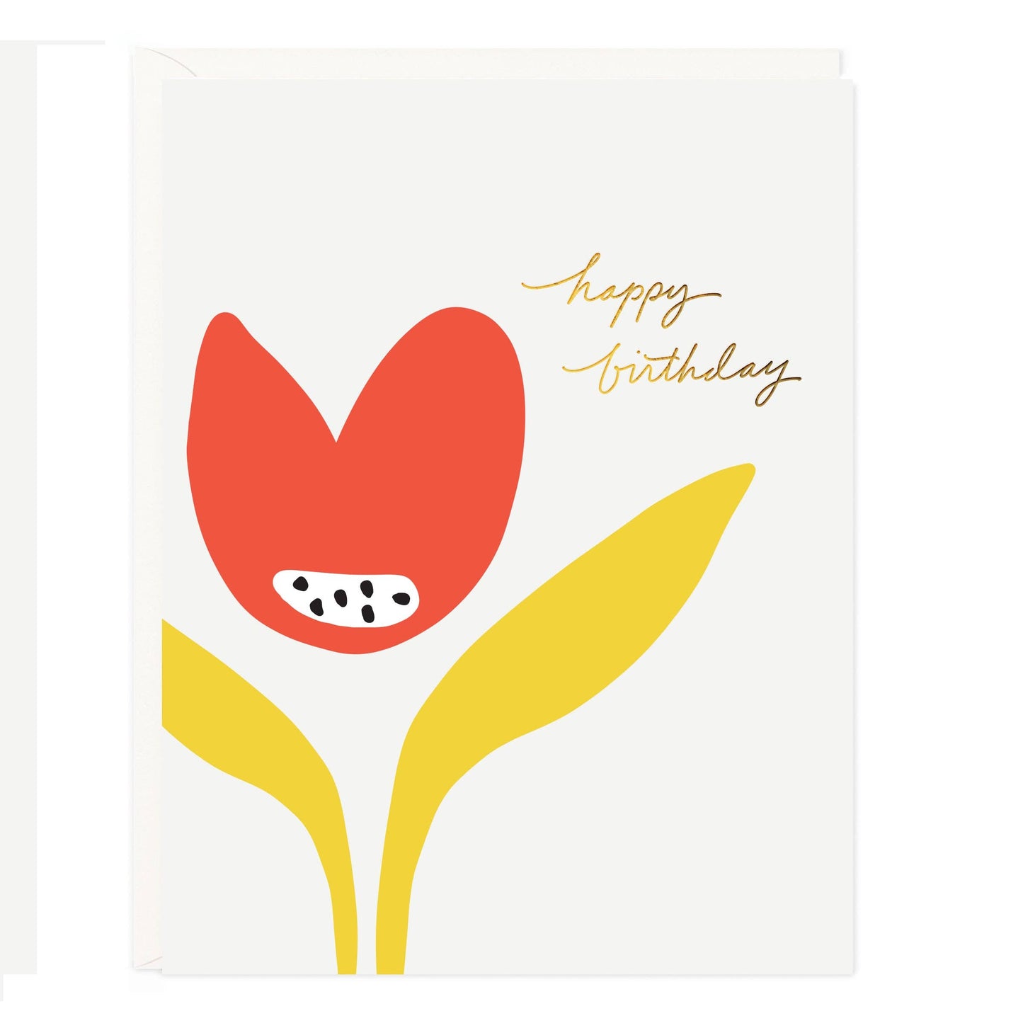 Birthday Tulip Greeting Card