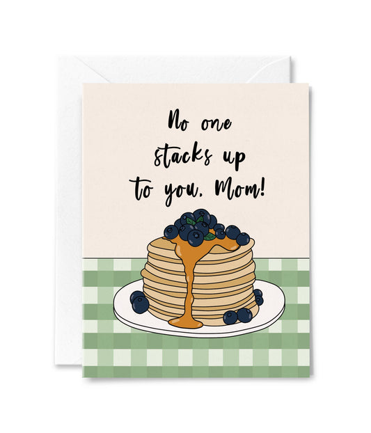 Mom Pancakes Card