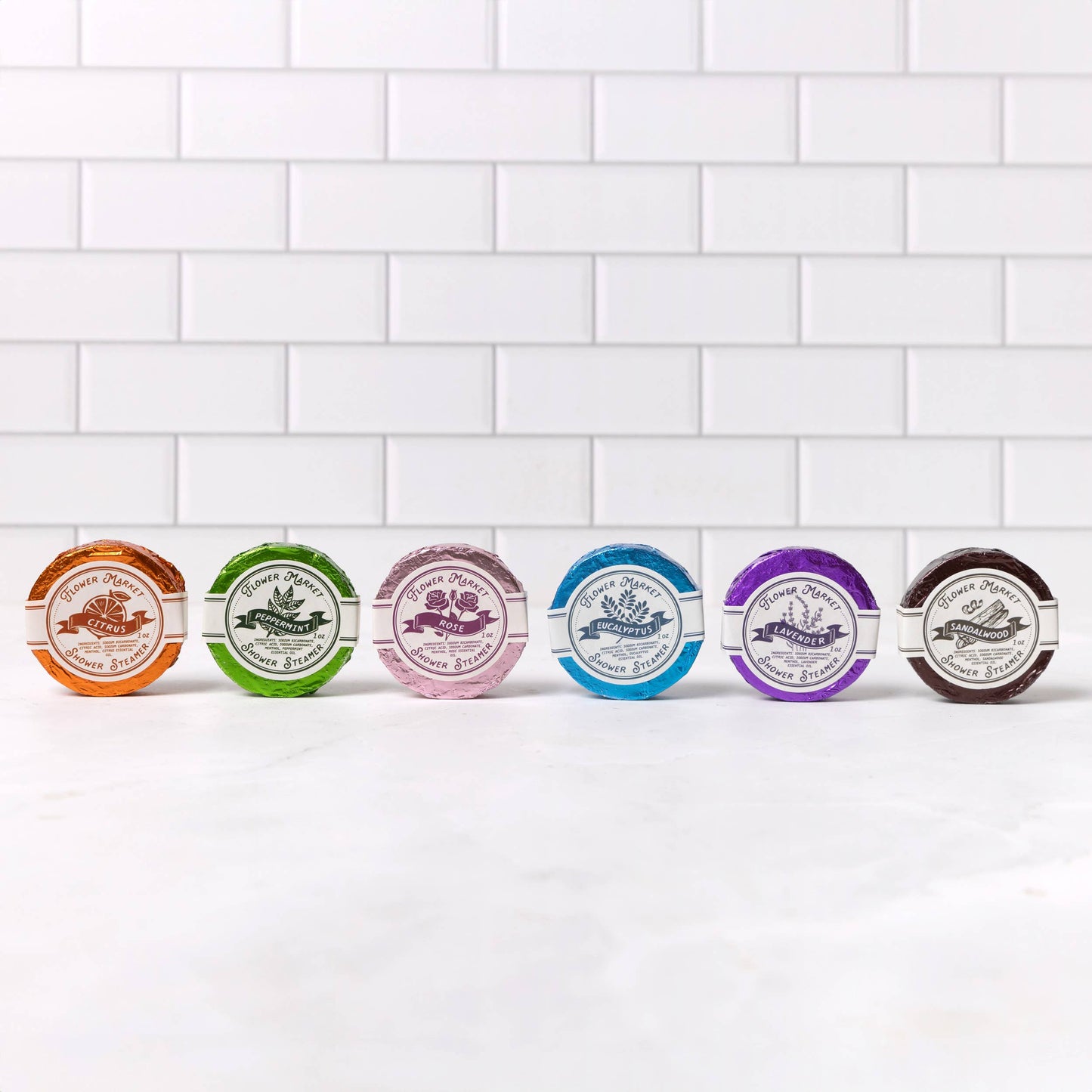 8-Piece Boxed Set Aromatherapy Shower Steamers