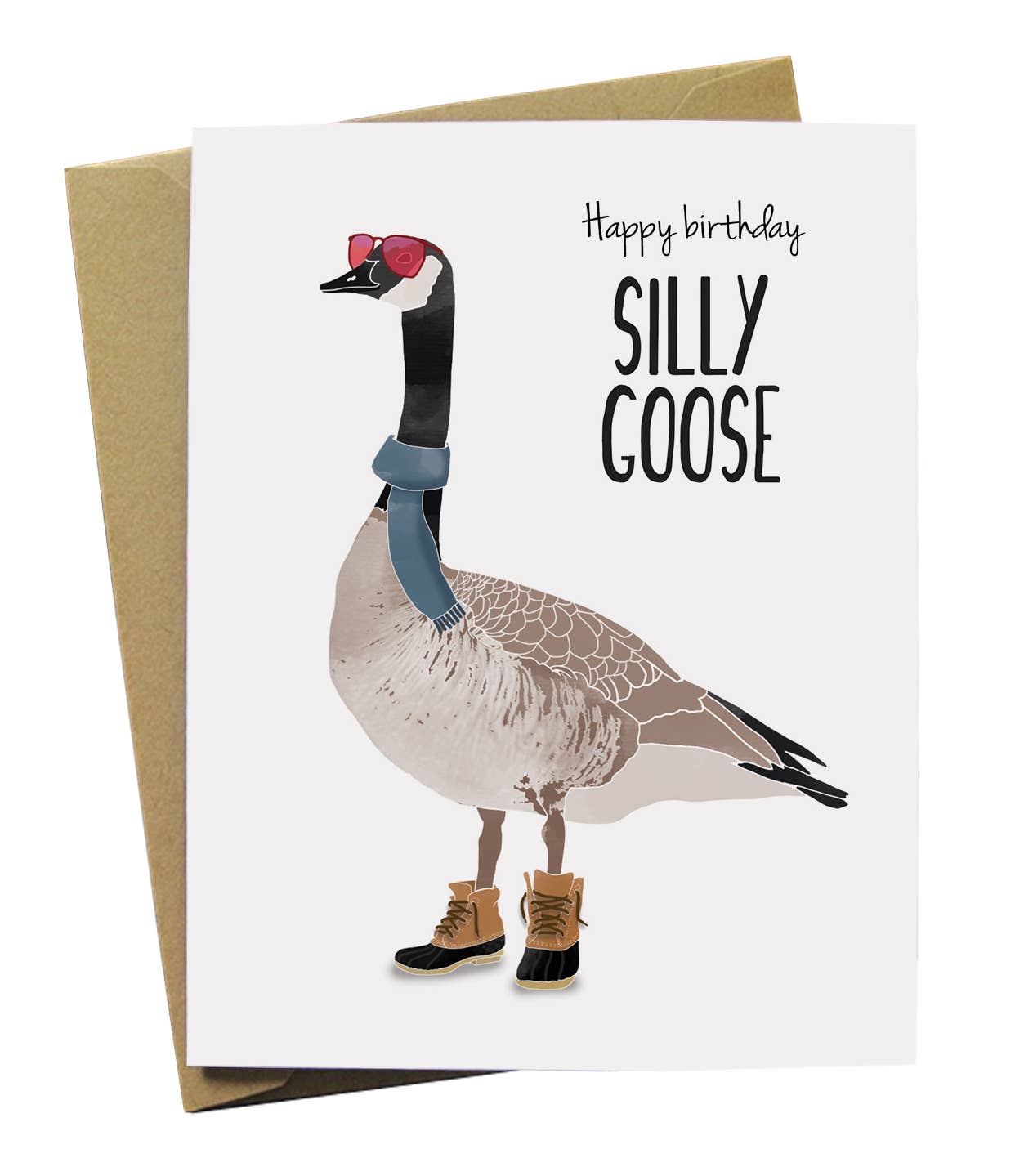 Silly Goose Birthday Card