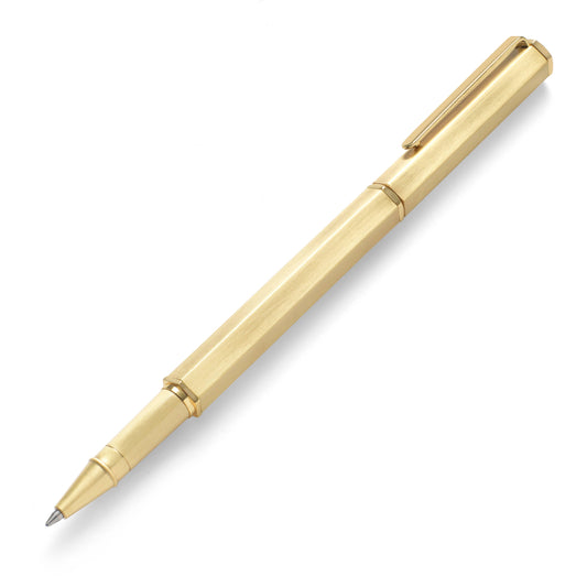 Classic Rollerball Pen with Pen Clip: Gold