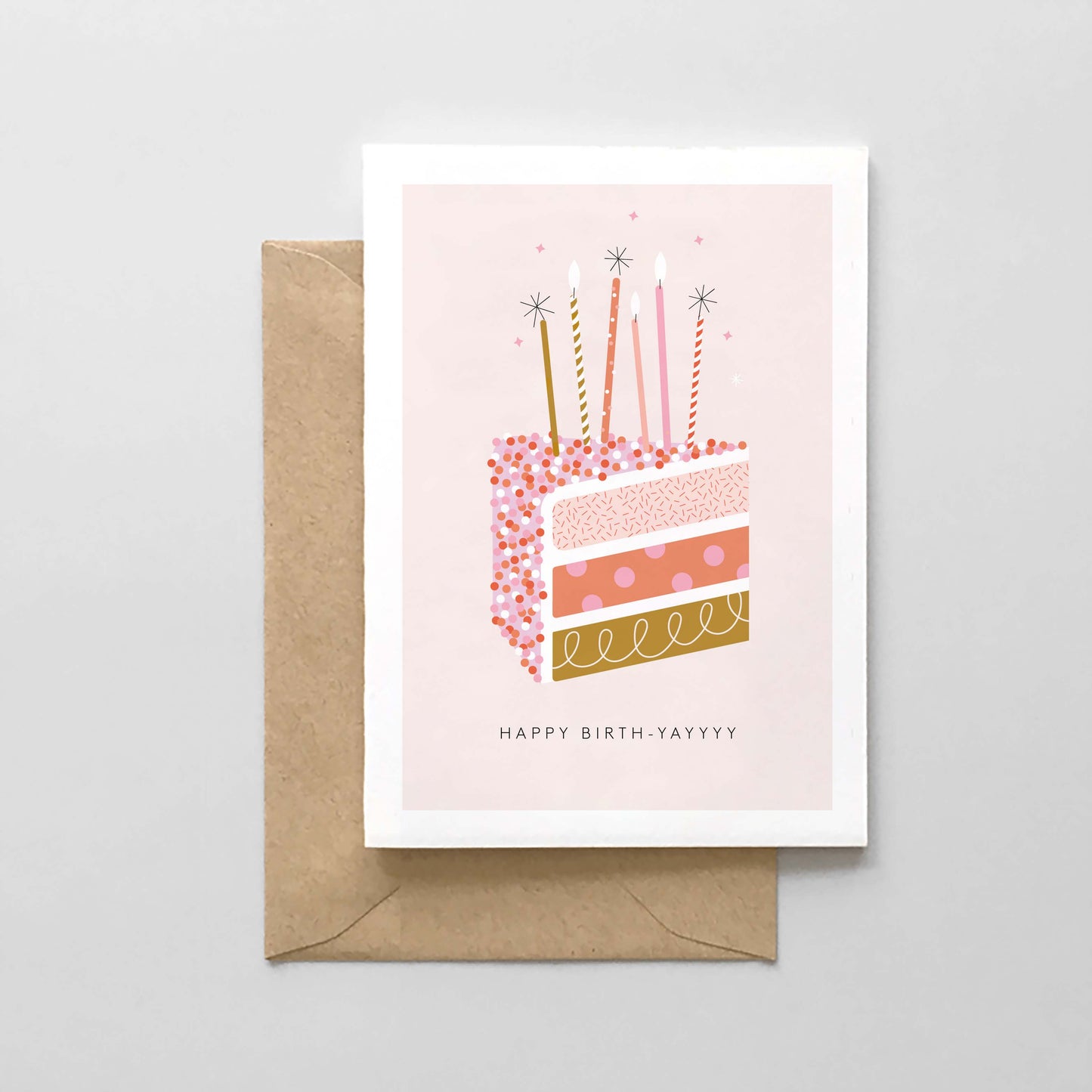 Happy Birth-Yayyyyy Funfetti Birthday Card